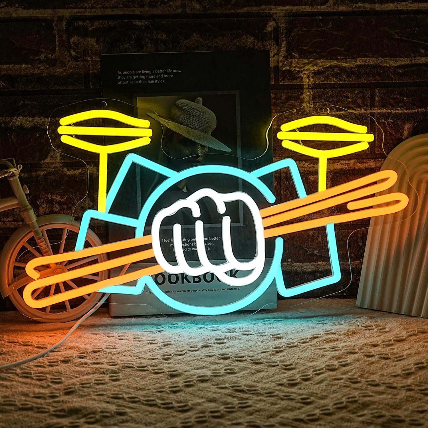 Musical Instrument Of - Letrero Luminoso LED de Neón con