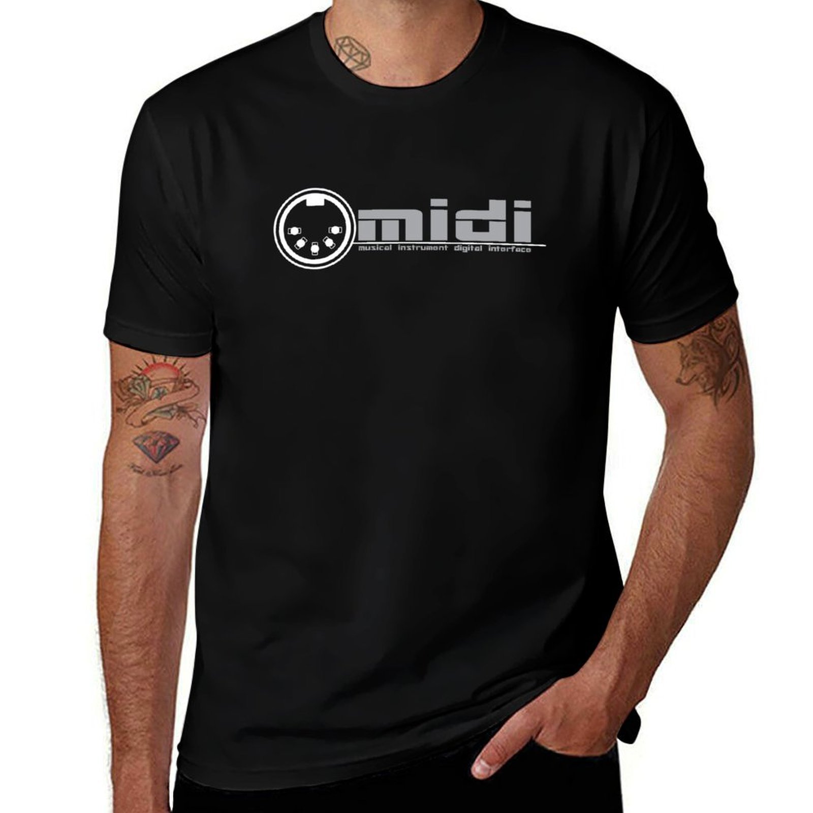 Musical Instrument Digital Interface (Midi) - Camiseta MIDI - Musical Instrument Digital