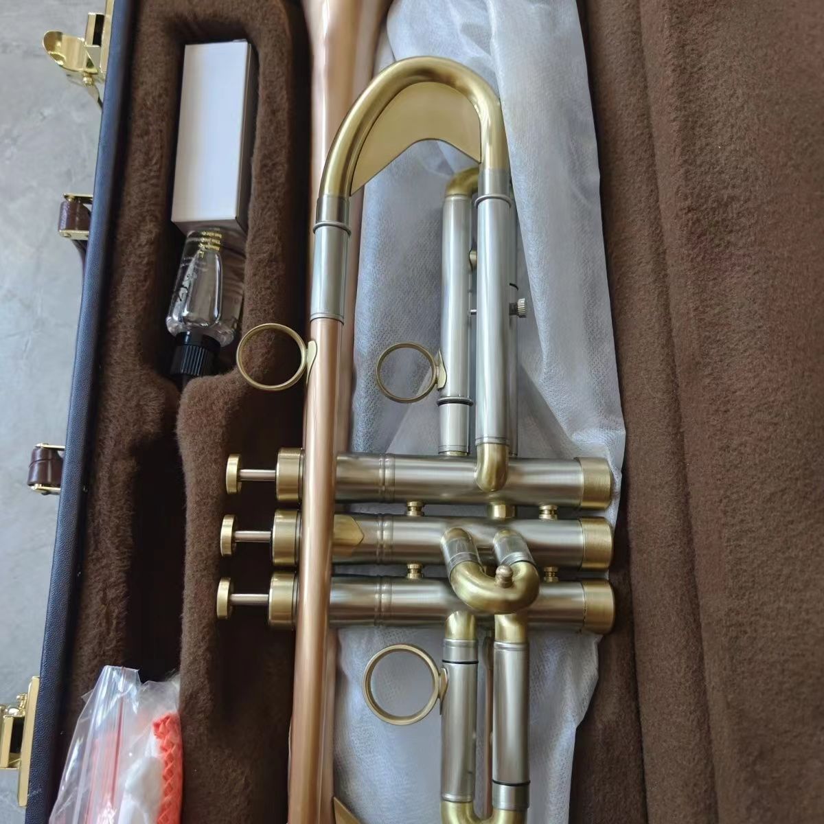 Musical Instrument Cornet - Trompeta LT190S-77 Instrumento musical Trompeta plana
