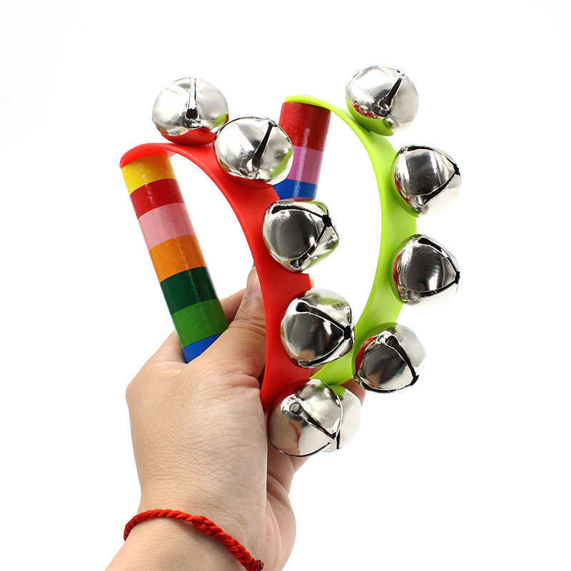 A Musical Instrument You Shake - Campanas de Mano Arcoíris, Instrumentos de