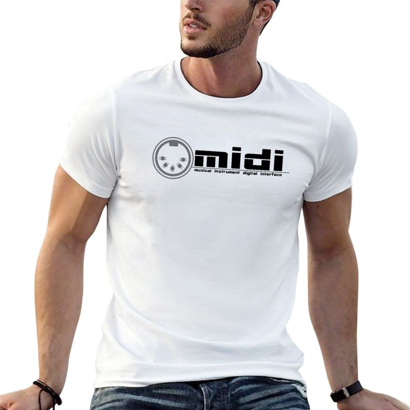 Musical Instrument Digital Interface (Midi) - Camiseta MIDI - Interfaz Digital de