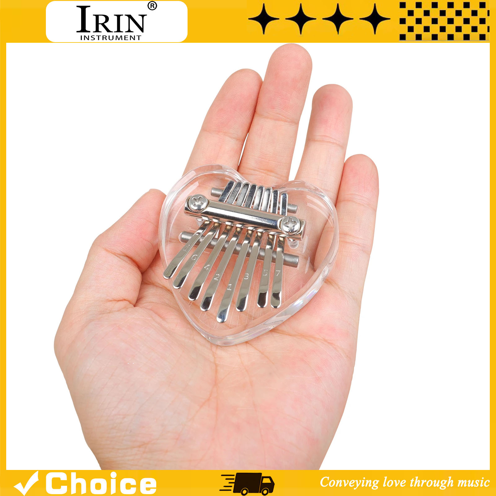Musical Instrument Kalimba - Kalimba de 8 Teclas, Mini Piano