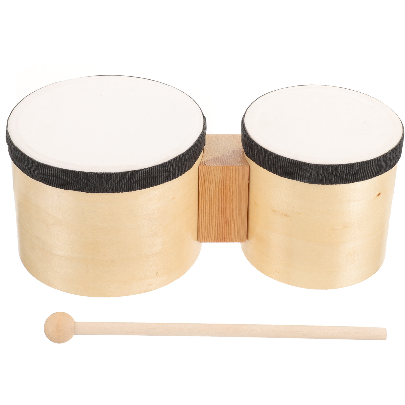 Musical Instrument With Hand - Tambor de Percusión de Madera, Instrumento