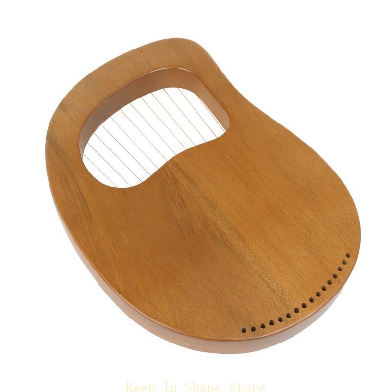 Musical Instrument Symbols - U1JC 16 cadena caoba lyre arpa,