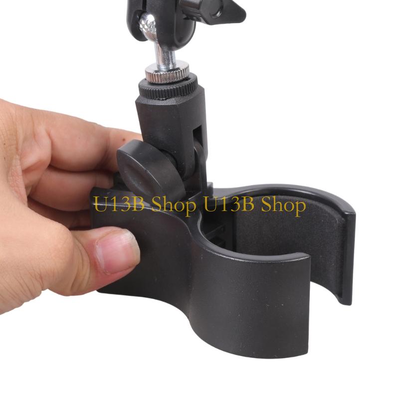 Musical Instruments Online - Clip micrófono con abrazadera ajustable resistente