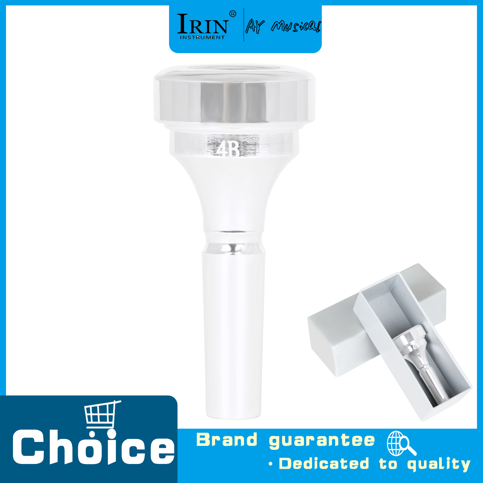 Musical Instrument Cornet - Boquilla para Corneta TR-17, Accesorios para