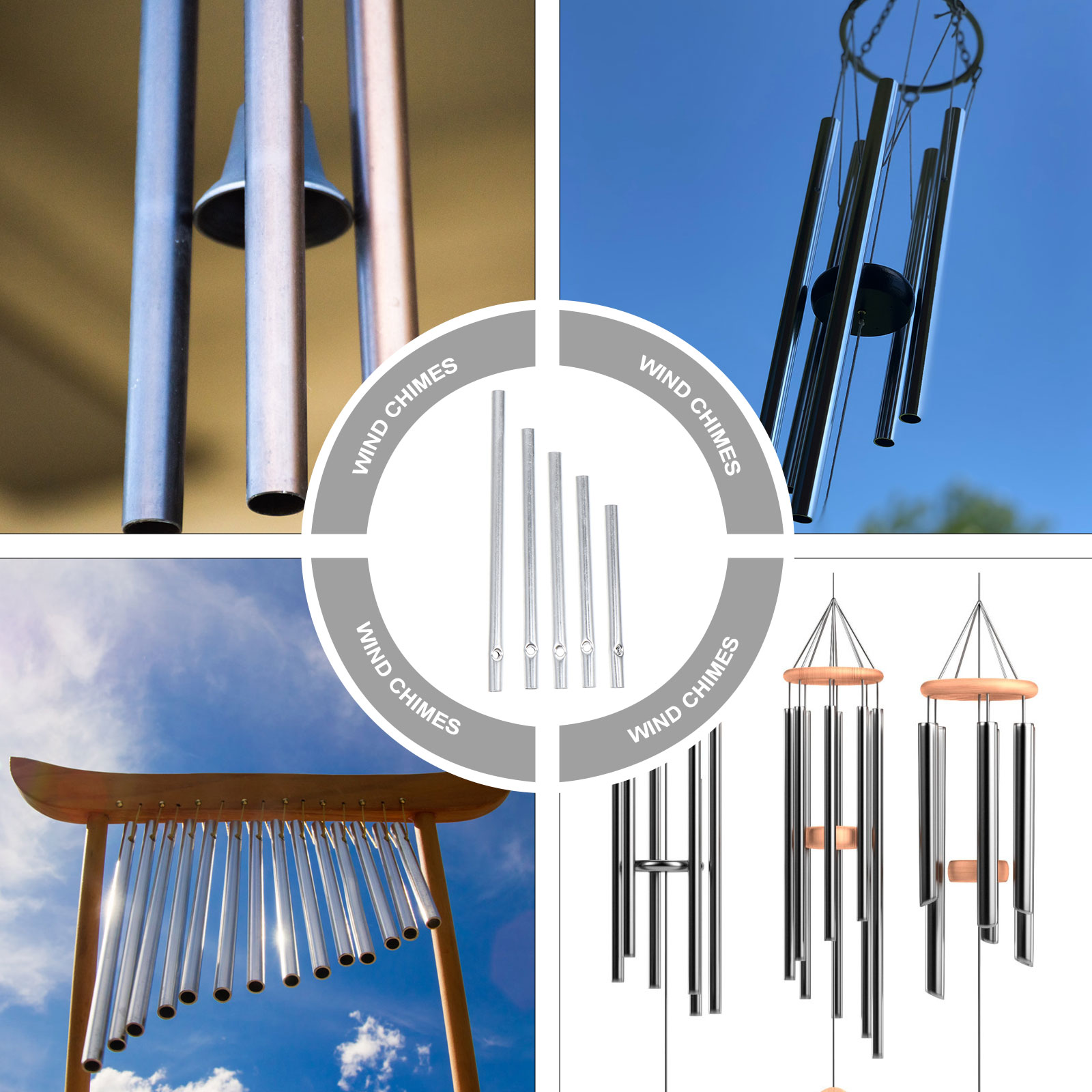 Carillón de viento para manual - Wind Chime Tubular reseña y precio