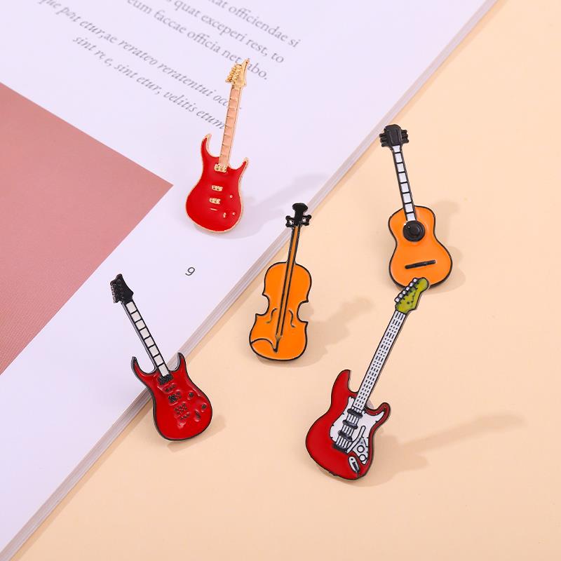 Alfileres, broches personaliza - Musical Instrument Symbols reseña y precio