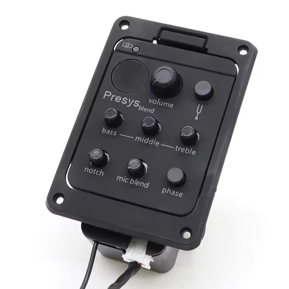 Para Fishman Presys Blend 301: - Dobro Resonator Guitar reseña y precio