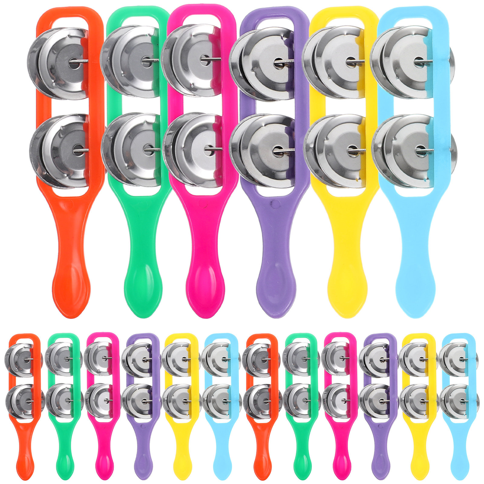 18 Campanas de Mano Coloridas, - A Musical Instrument You Shake reseña y precio
