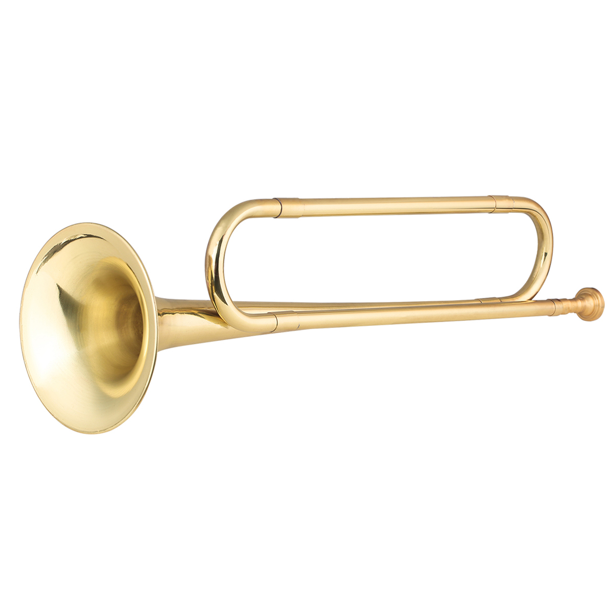 Trompeta de caballería chapada - Musical Instrument Cornet reseña y precio
