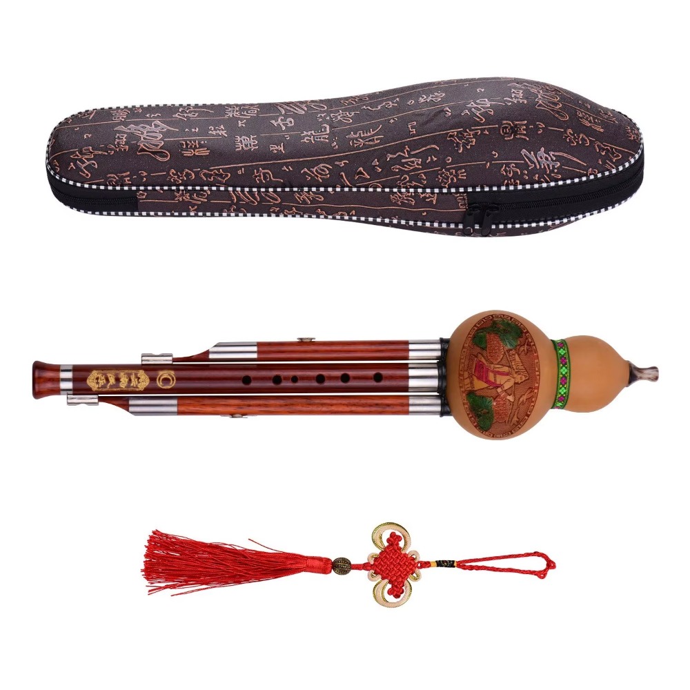 Flauta de calabaza Hulusi de 3 - Musical Instrument Of reseña y precio
