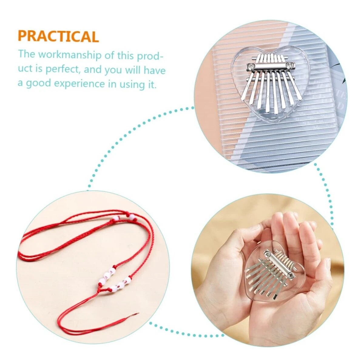 Miwayer 8 teclas Mini Kalimba  - Musical Instrument Kalimba reseña y precio