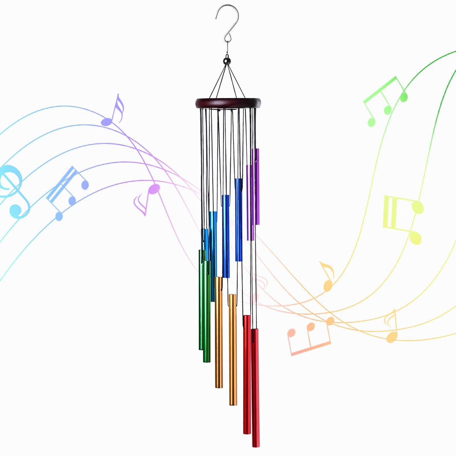 Nuevos campanas de viento de 1 - Wind Chime Tubular reseña y precio