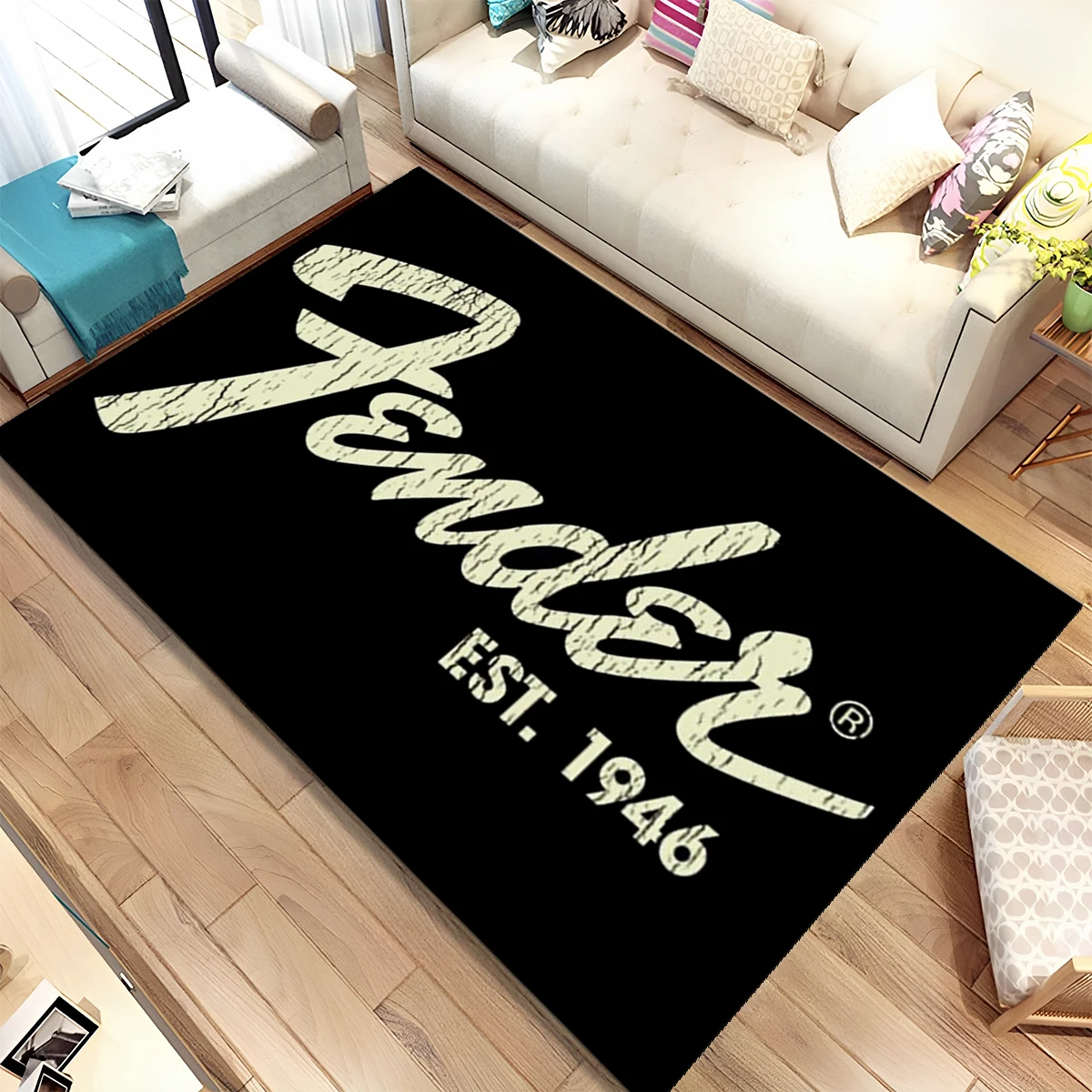 Alfombra 3D con Diseño de Guit - Musical Instruments Online reseña y precio