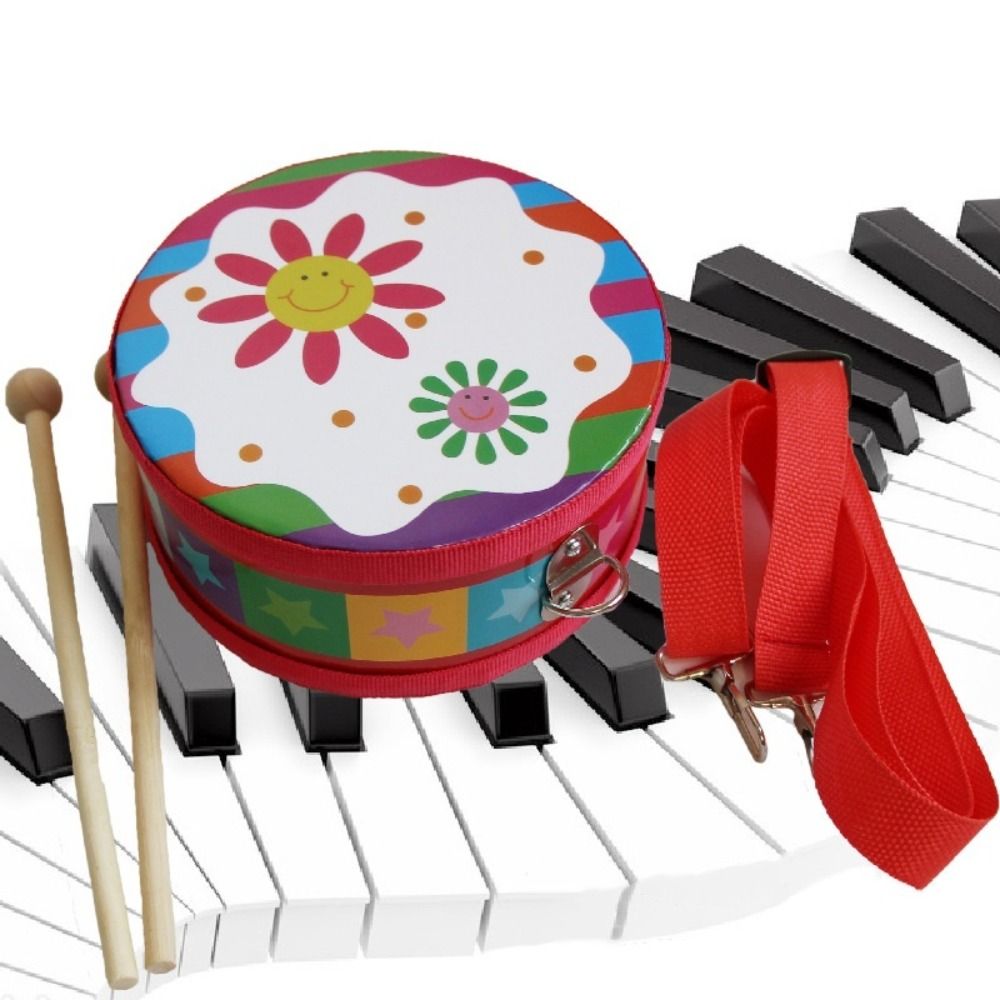 Tambor de madera para niños, i - Musical Instrument With Hand reseña y precio