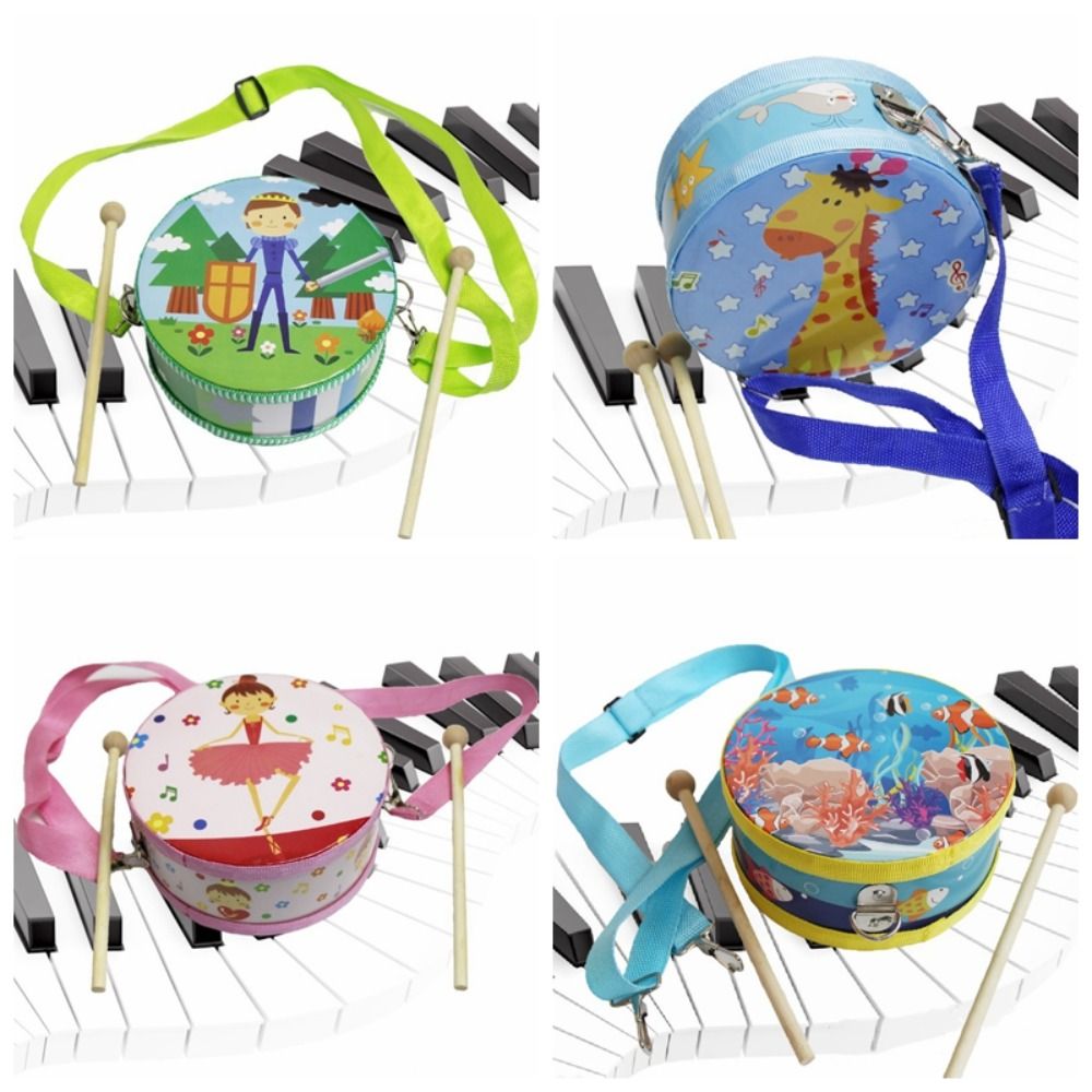 Tambor de madera para niños, i - Musical Instrument With Hand reseña y precio