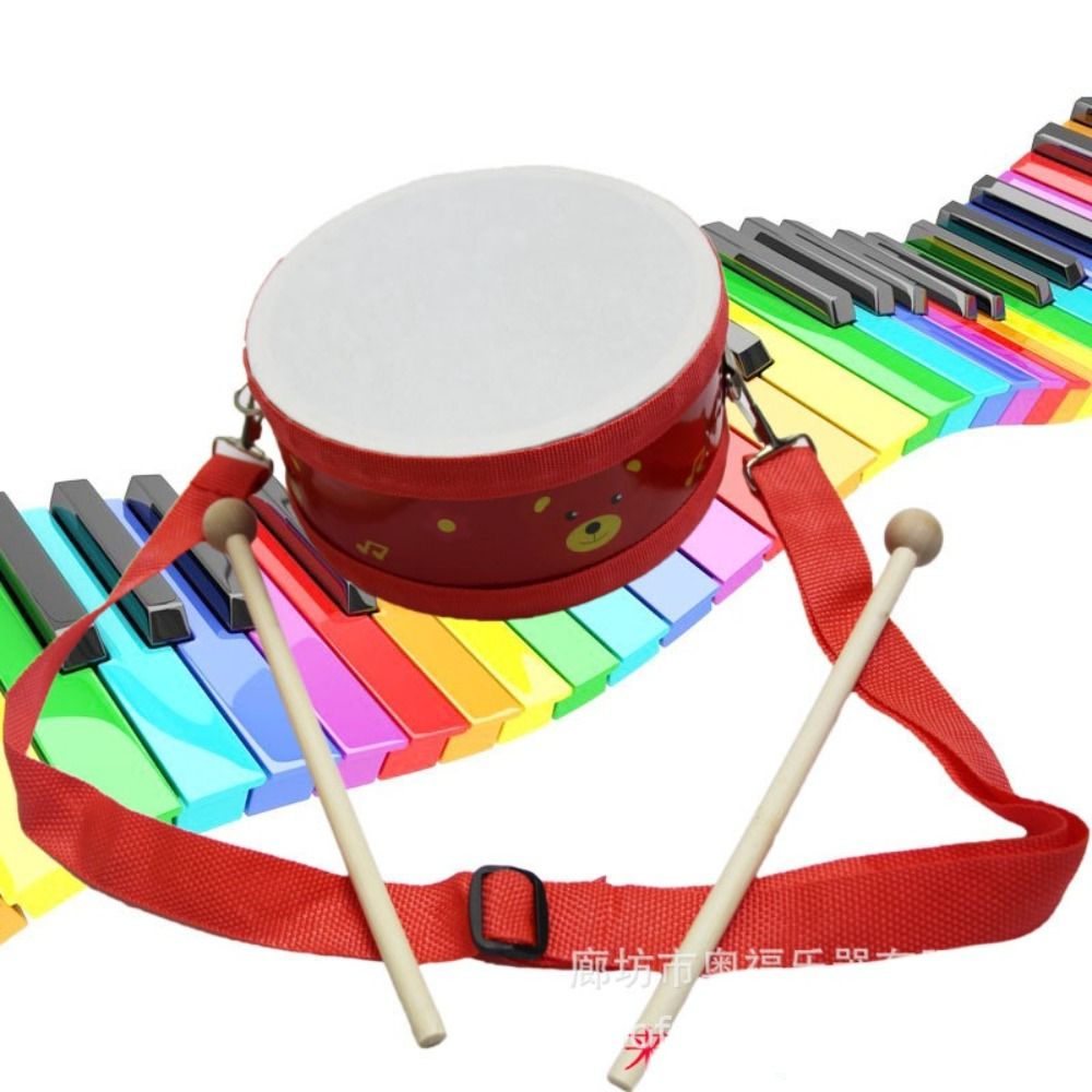 Tambor de madera para niños, i - Musical Instrument With Hand reseña y precio