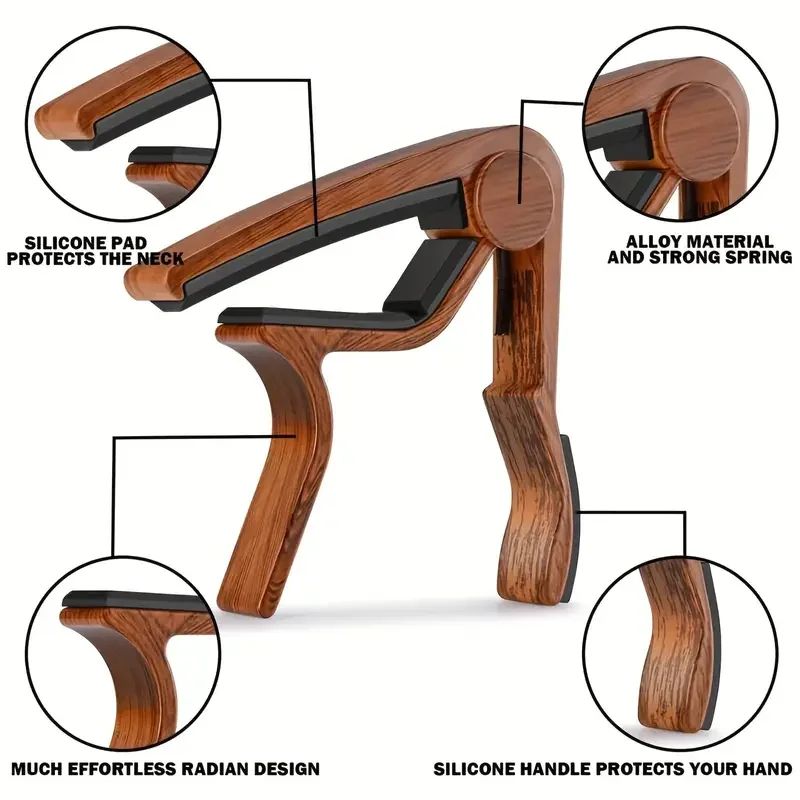 Cejilla de guitarra de aleació - Musical Instrument Note reseña y precio
