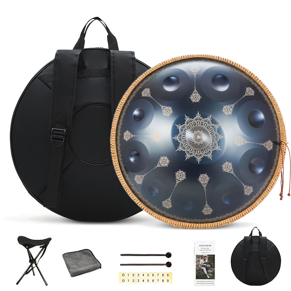Tambor Handpan de 10 Notas, 22 - Musical Instrument Note reseña y precio