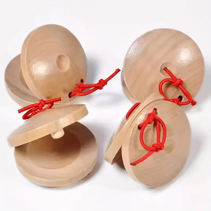 Castañuelas de madera, instrum - Castanet Flamenco reseña y precio