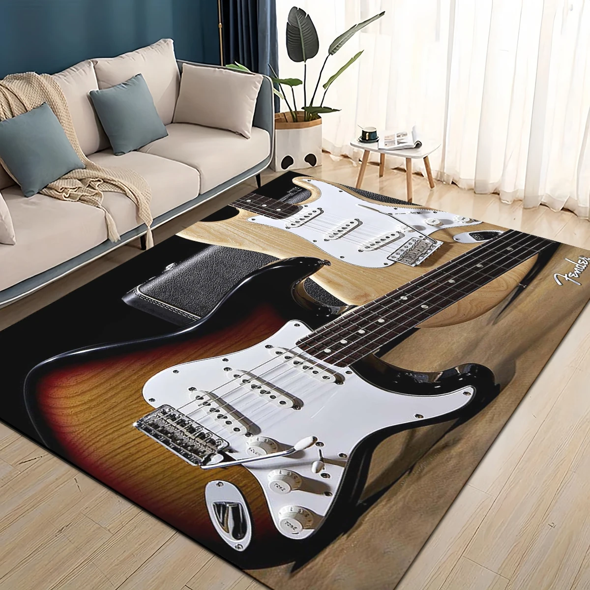 Alfombra Retro 3D con logo de  - Musical Instruments Online reseña y precio
