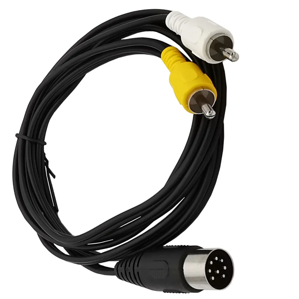 Cable Din de 8 pines a 2RCA, A - Musical Instrument Symbols reseña y precio