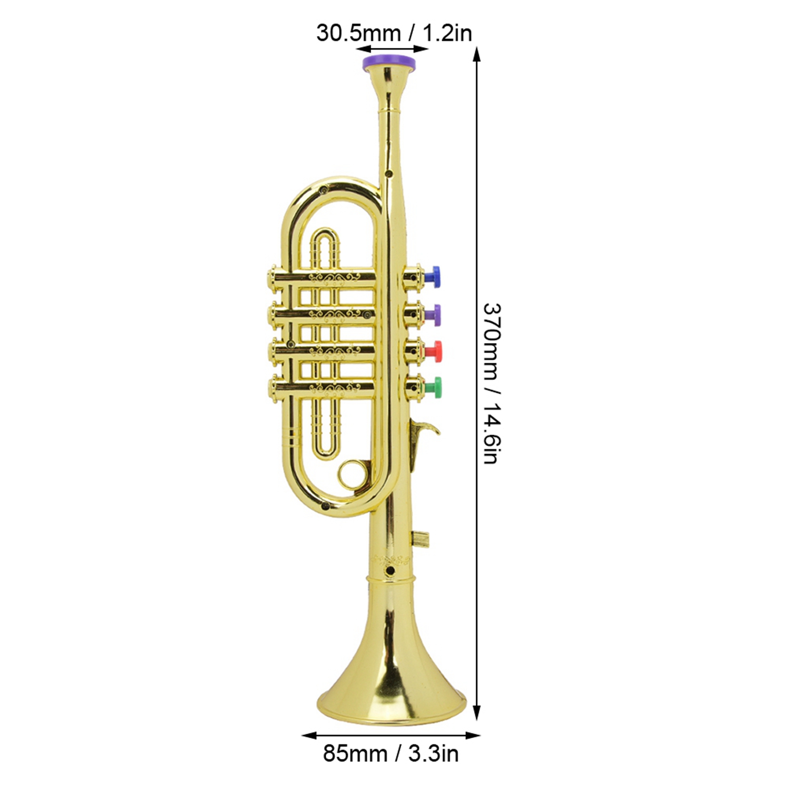 CB999 Instrumento de Viento Pe - Musical Instrument Cornet reseña y precio