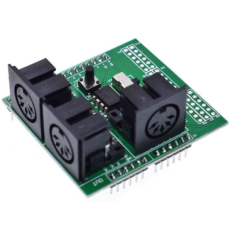 Placa adaptadora de música MID - Musical Instrument Digital Interface (Midi) reseña y precio