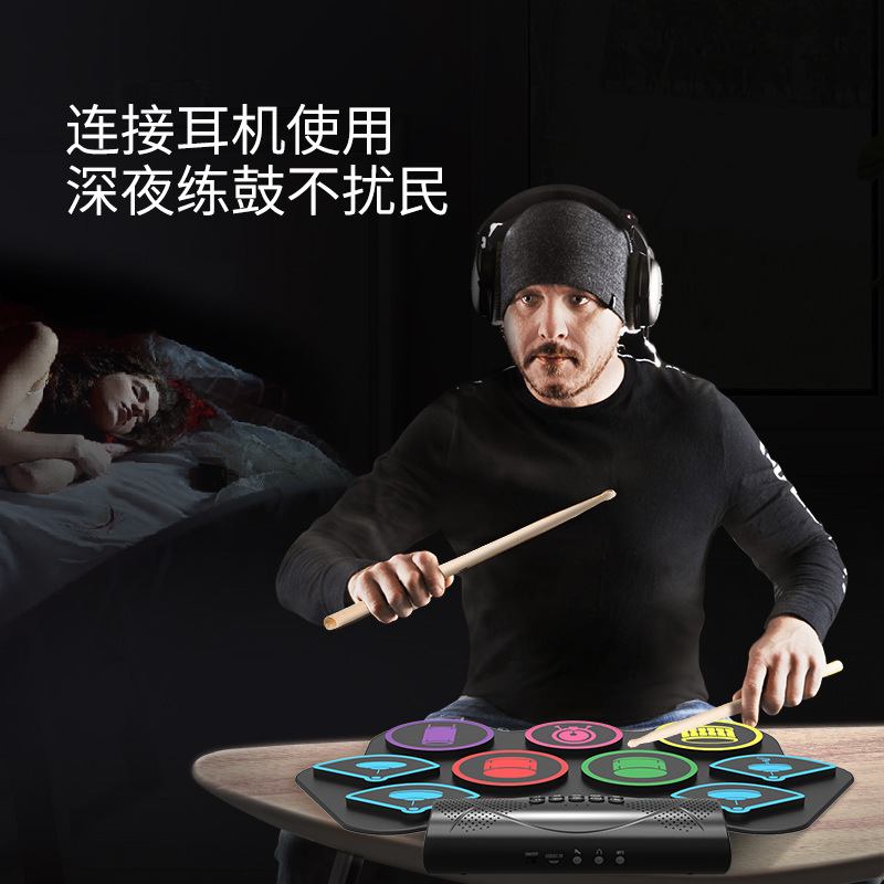 Batería electrónica portátil M - Musical Instrument With Hand reseña y precio