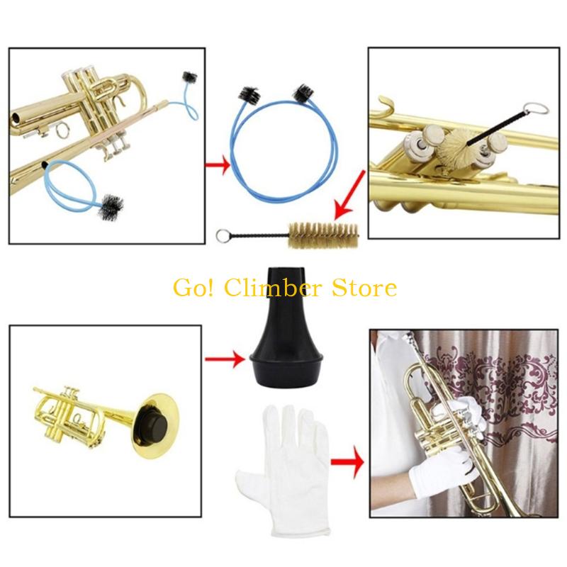 limpieza trompeta, piezas cuid - Musical Instrument Cornet reseña y precio