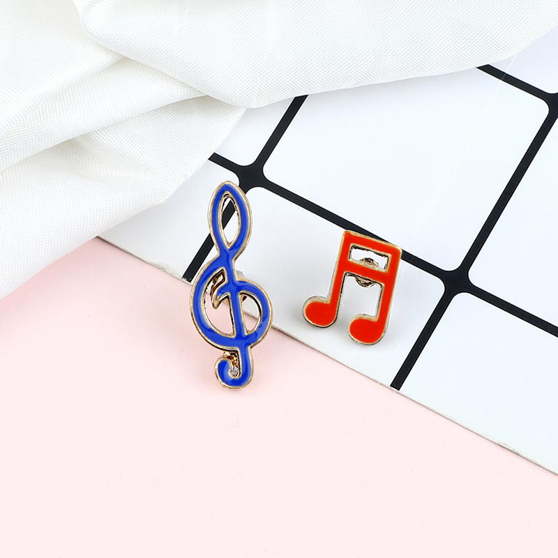 Alfileres esmaltados con símbo - Musical Instrument Symbols reseña y precio