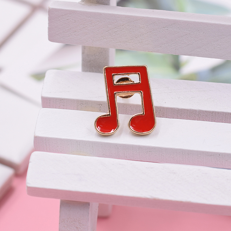 Alfileres esmaltados con símbo - Musical Instrument Symbols reseña y precio