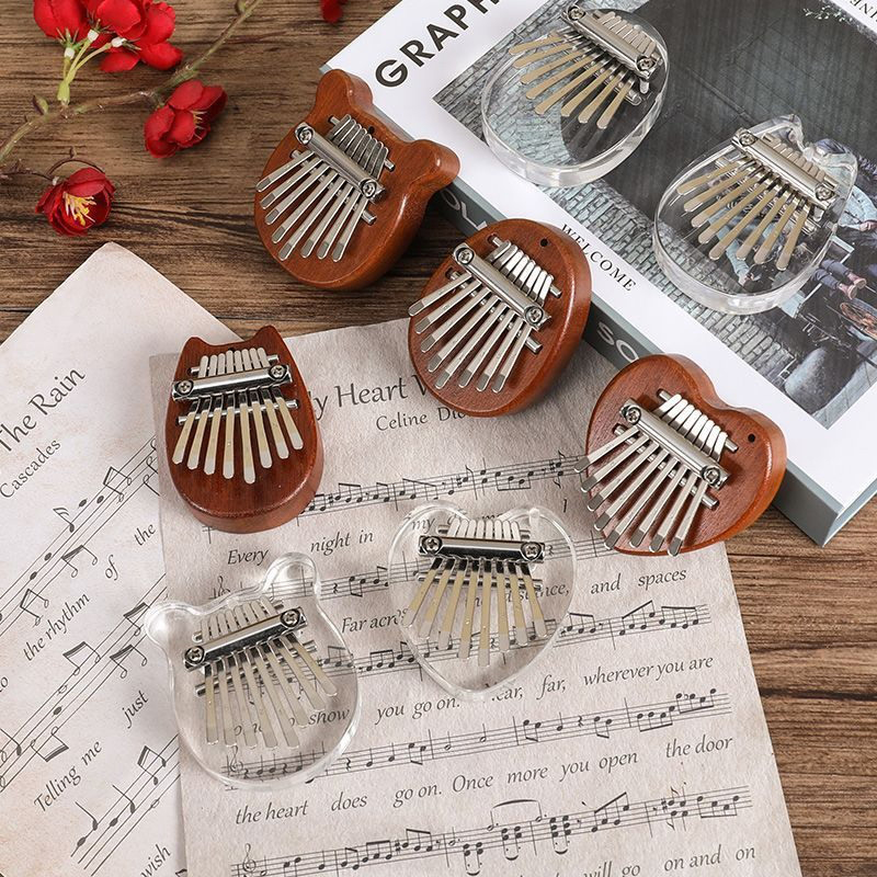 5*7cm 8Key Kalimba pulgar Pian - Musical Instrument Kalimba reseña y precio