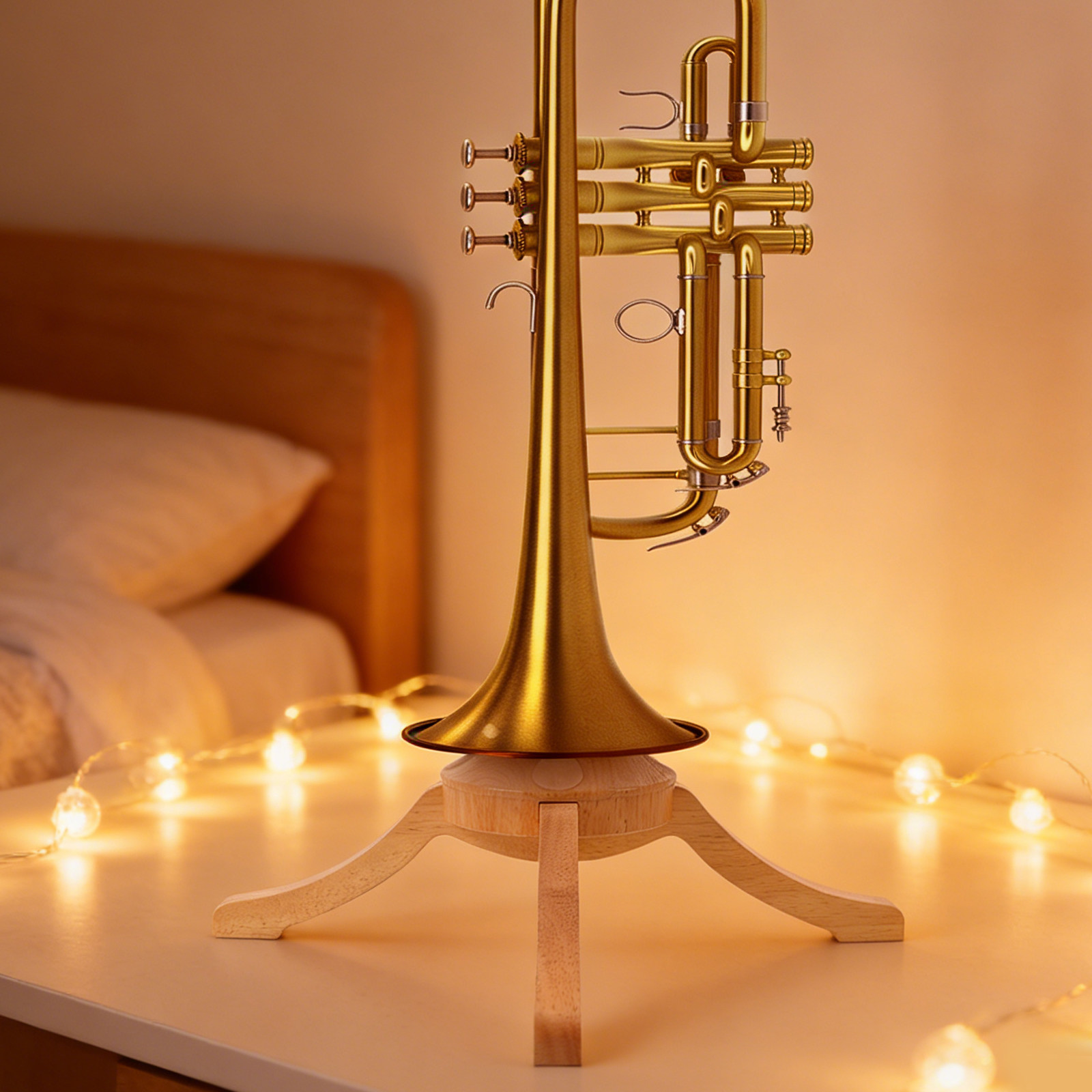 Soporte de Madera para Trompet - Musical Instrument Cornet reseña y precio