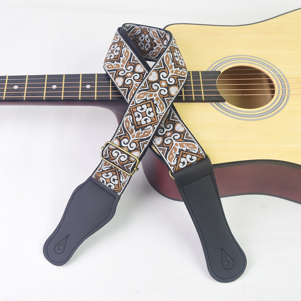 Correa de guitarra con estampa - Musical Instrument Note reseña y precio