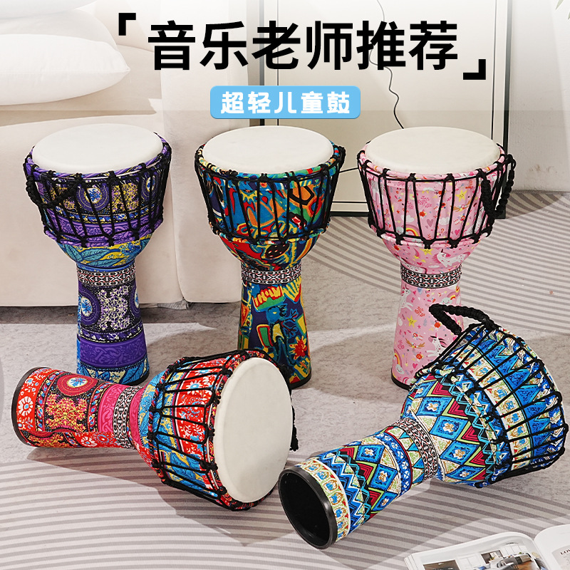 Tambor africano de PVC con pie - Musical Instrument With Hand reseña y precio