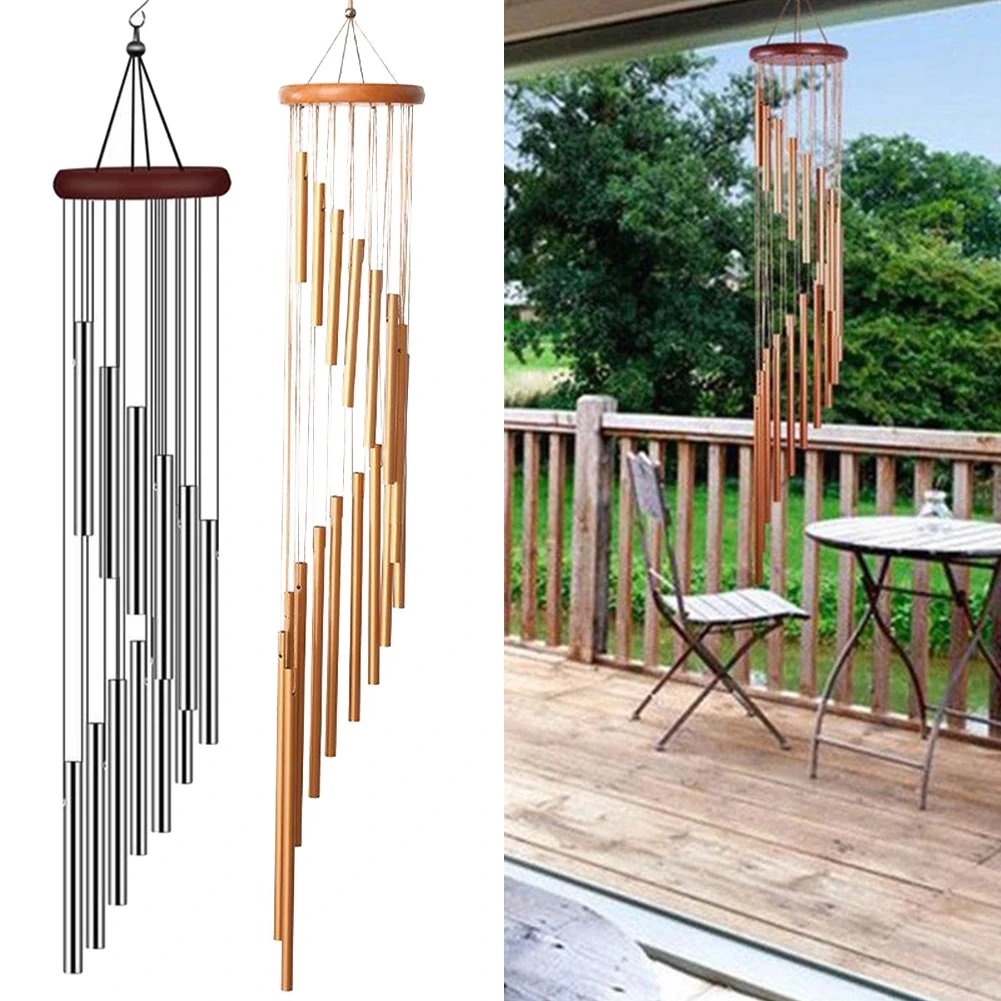 Campanas de viento de aleación - Wind Chime Tubular reseña y precio