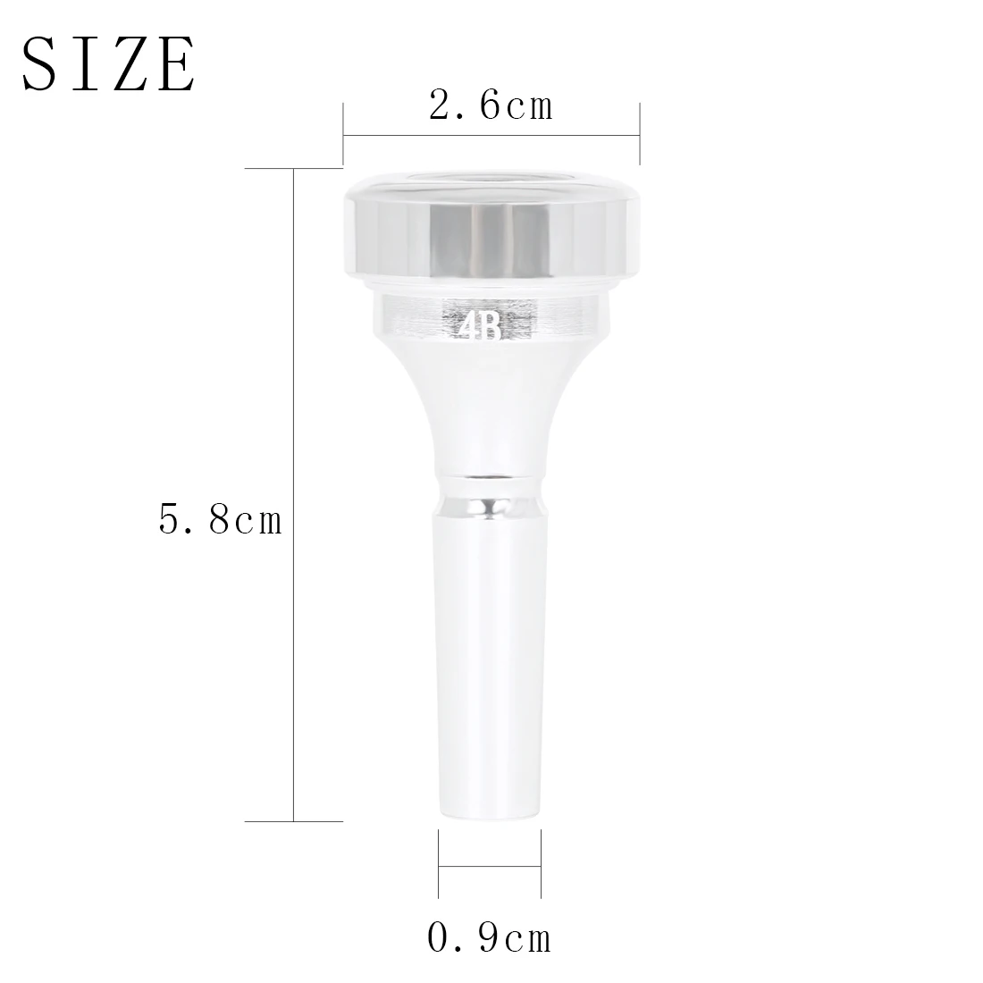 Boquilla para Corneta TR-17, A - Musical Instrument Cornet reseña y precio